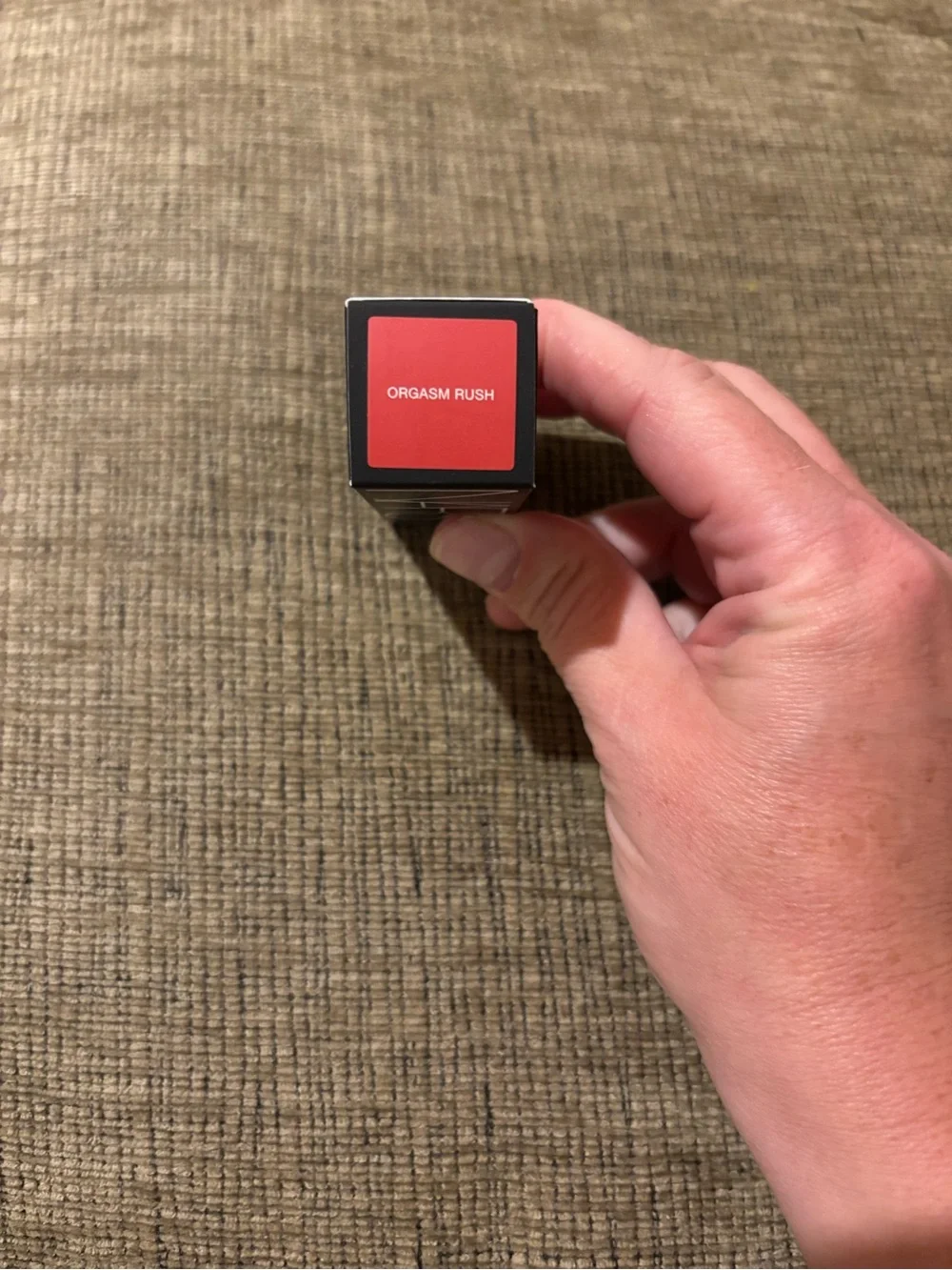 NARS Afterglow Liquid Blush in Orgasm Rush Red